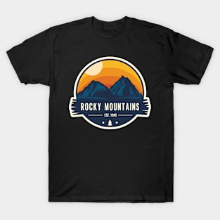 rocky mountains T-Shirt